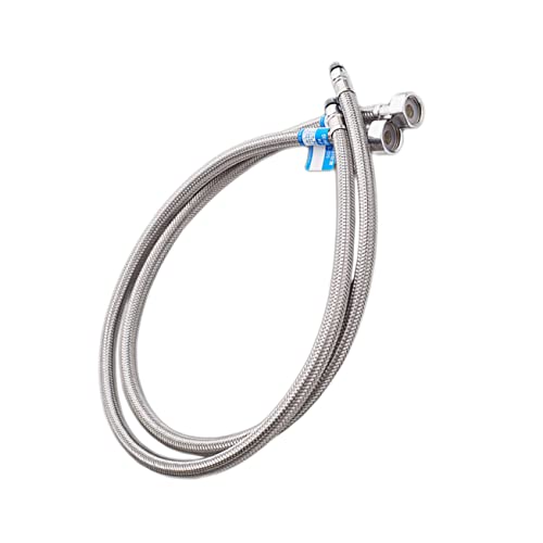 ibasenice 1 Pieza manguera de agua grifo caliente canalón Hundir manguera de fregadero flexible