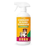 PLANTAWA Eliminador de Olores de Mascotas Concentrado 1L | Limpiador enzimático para orina perros y gatos | Neutralizador de olores hogar, alfombras, sofás y coche | Fórmula eficaz y segura