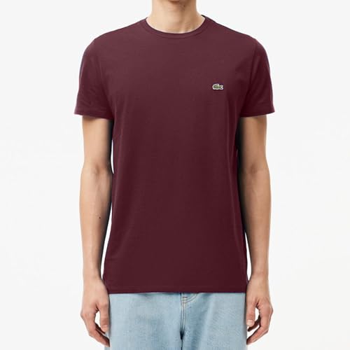 Image of Lacoste Men's Short Sleeve Pima Jersey Crew Neck Tee