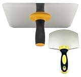 LSGZJZY Professional Aluminum Two-Tone Handle Mud Scraper...