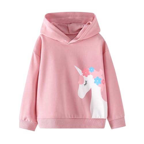 Image of WELAKEN Unicorn Sweatshirts for Girls Toddler & Kids II Little Girl's Hoodies Tops