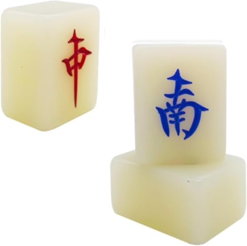 Mahjong Set Game Set 144 fichas con caja miniatura 2