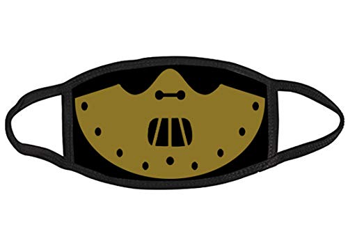 Cannibal Restraint mask Guard Fabric mask OSFM Adults & Kids Black