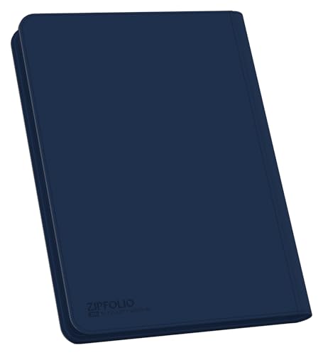 Image of Ultimate Guard Zipfolio 360 - 18 Pocket Xenoskin Blue
