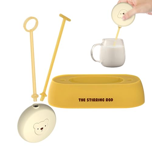Electrische Milch Frother - Tragbarer Electrischer Cafe Riesenschluhnlier | Niedrige automatische Milchfrother für Eier Cappuccino Heiße Schokoladencocktails
