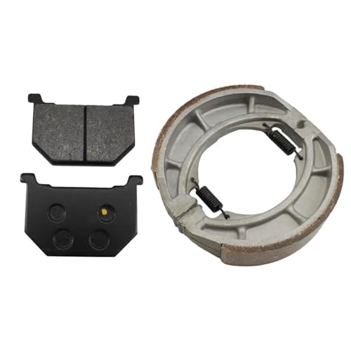 Plaquettes de frein SUZUKI GN 250 (1986-1997) semi-métalliques LIANGYIMEI pour tambour avant arrière