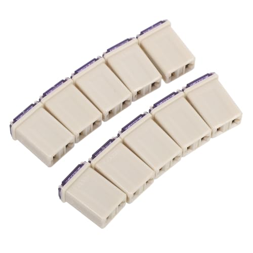 Microfusibles cuadrados contra sobrecalentamiento ABOOFAN 10 piezas para proteger cables de coche