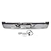 MBI AUTO - Chrome, Steel Rear Step Bumper Assembly for 2005 2006 2007 2008 2009 2010 2011 Dodge Dakota Pickup 05-11, CH1103113