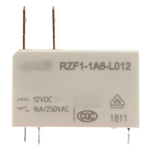 Relais RZF1-1A6-L012 12VDC 16A à 4 broches pour chauffe-eau