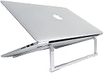MMOBIEL Support d'ordinateur portable pliable – Riser 10 à 18 pouces - Support pour ordinateur portable ventilé Universel - Support pour Bureau Compatible avec MacBook, Cahier, ASUS, Acer et plus encore - Aluminium