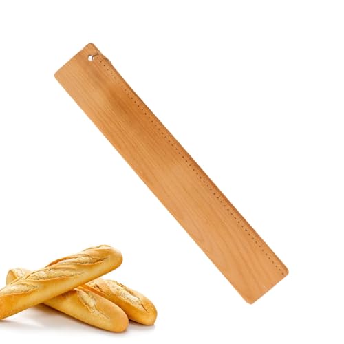 Paletta Per Pane Francese In Legno Di Faggio - Utensile Da Forno Per Baguette E Pizze - Foto 5