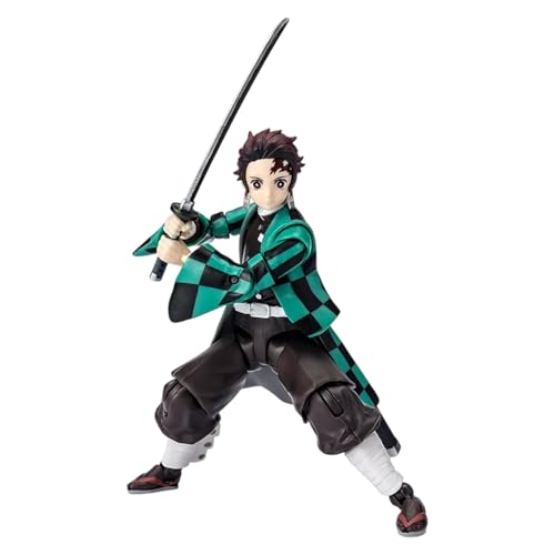 BANDAI Ultimate Legends Tanjiro Kamado Action Figure | 12.5cm Tanjiro Anime Figure With 27 Points Of Articulation And Accessories | Gift Collectable Demon Slayer Anime And Manga Merch Figures - Image 3