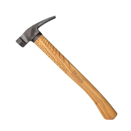 Boss Hammer 18 oz. Premium 4340 Steel Rip Claw Hammer