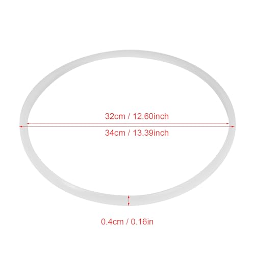 Clear Silicone Sealing Ring for 32cm Pressure Pot Replacement Parts