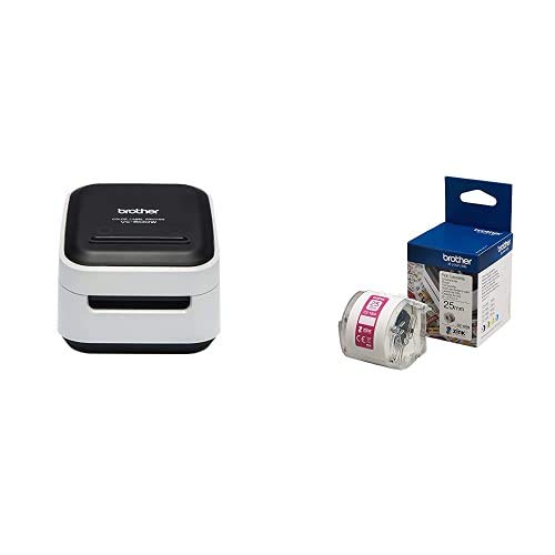 stampante etichette colorate brother vc-500w con tecnologia zink wireless