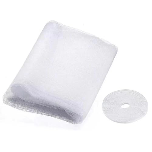 Tela Mosquiteiro Para Janela 1,3x1,5m Com Velcro Top Util Anti-inseto Mosquito Janela