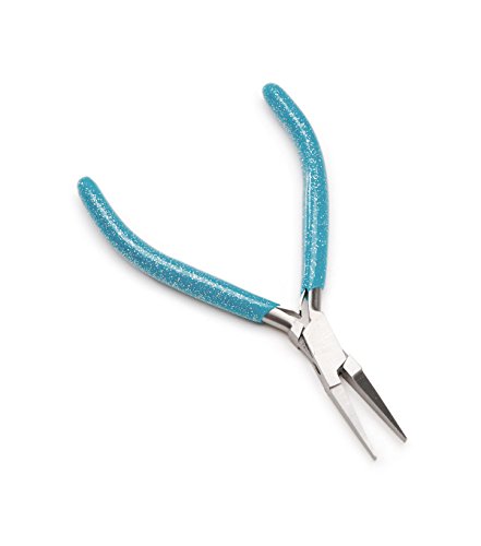 Darice Precision Flat Nose Pliers with Glittery Handles