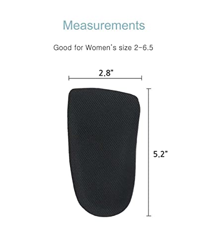 Image of 1 /4 inch(6mm) Unequal Leg Length Lifts Balancer for Men and Women, Black, 2 Small Lefts