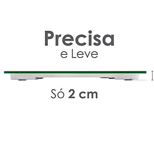 Balança digital de banheiro para peso corporal Rhino BABA-180. Balança eletrônica