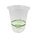 World Centric - Biodegradable Compostable Cold Cups, 12 Ounce (200 Count)