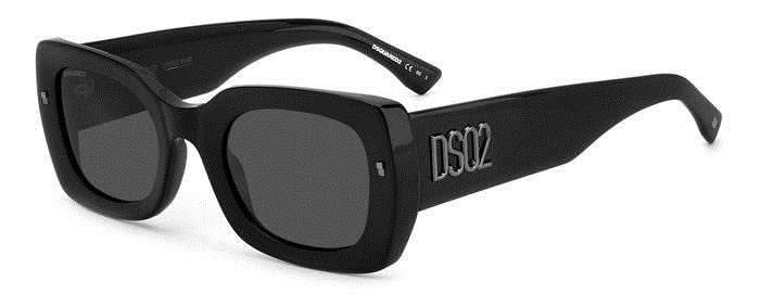 DSquared Lunettes de soleil, Ans/Ir Black Dkruth, 51