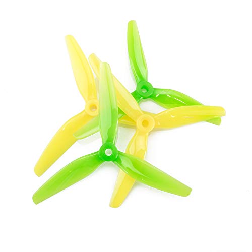 HQProp Ethix S4 Lemon Lime Props (Set of 4) - 6mm - Yellow