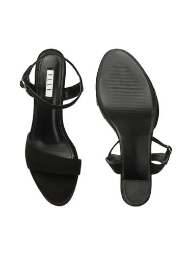 Image of ELLE Women's Stylish and Elegant High Block Heels Fashion sandals