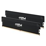 Crucial Pro DDR5 RAM 64GB Kit (2x32GB) 6400MHz CL40, Overclocking Gaming, Intel XMP 3.0 / AMD EXPO, Computer Memory (PC), Black - CP2K32G64C40U5B