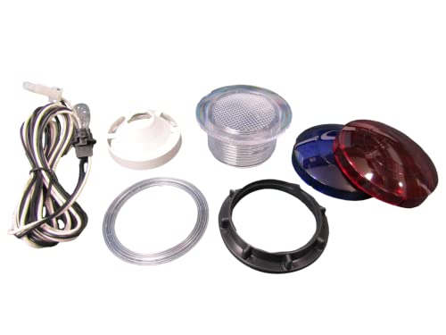 Spa Hot Tub Clear Light Lens 3 1/4" Face 2 1/2" Hole How To Video #TOP19
