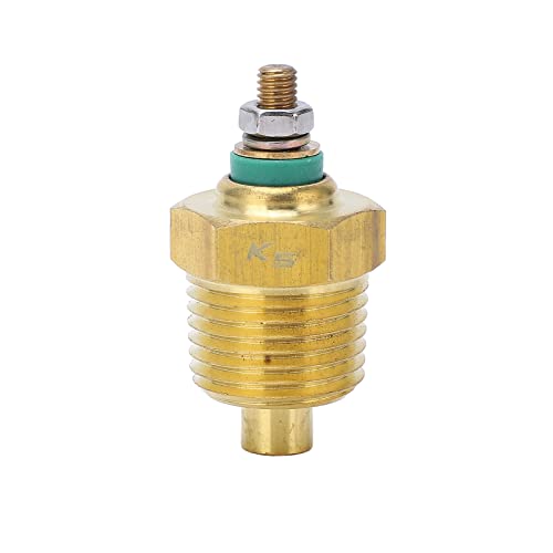 Oumefar - Capteur de Température D'eau 1/2NPT 3015238 Transducteur de Température de Liquide de Refroidissement pour Moteur Cummins K19 KTA19GC QSK19 4TNV94T B3.3