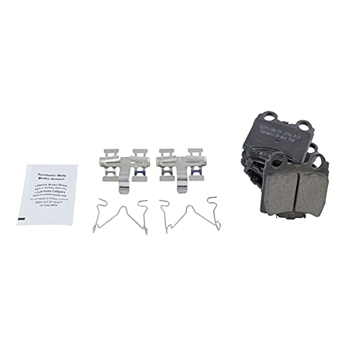 Rotor Brake Pad Posi Ceramic Performance Drilled Slotted Front Rear Kit #TOP3