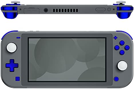 eXtremeRate Heaven Blue Replacement ABXY Home Capture Plus Minus Keys Dpad L R ZL ZR Trigger for Nintendo Switch Lite, Full Set Buttons Repair Kits with Tools for Nintendo Switch Lite