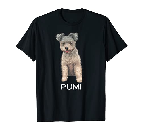 Pumi Loco amante de perros Camiseta