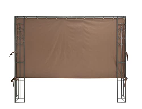 APEX GARDEN 8 FT. Privacy Curtain Panel (Brown)