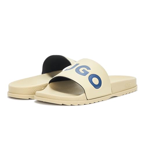 Image of HUGO mens Big Logo Slide Sandals