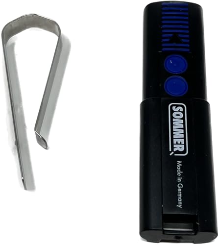 Sommer 310MHz 2 Button Transmitter Direct Drive Blue Gate Opener