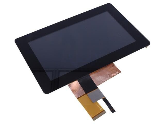 Écran tactile capacitif 7 pouces 800x480 dalle TFT rétroéclairée LED