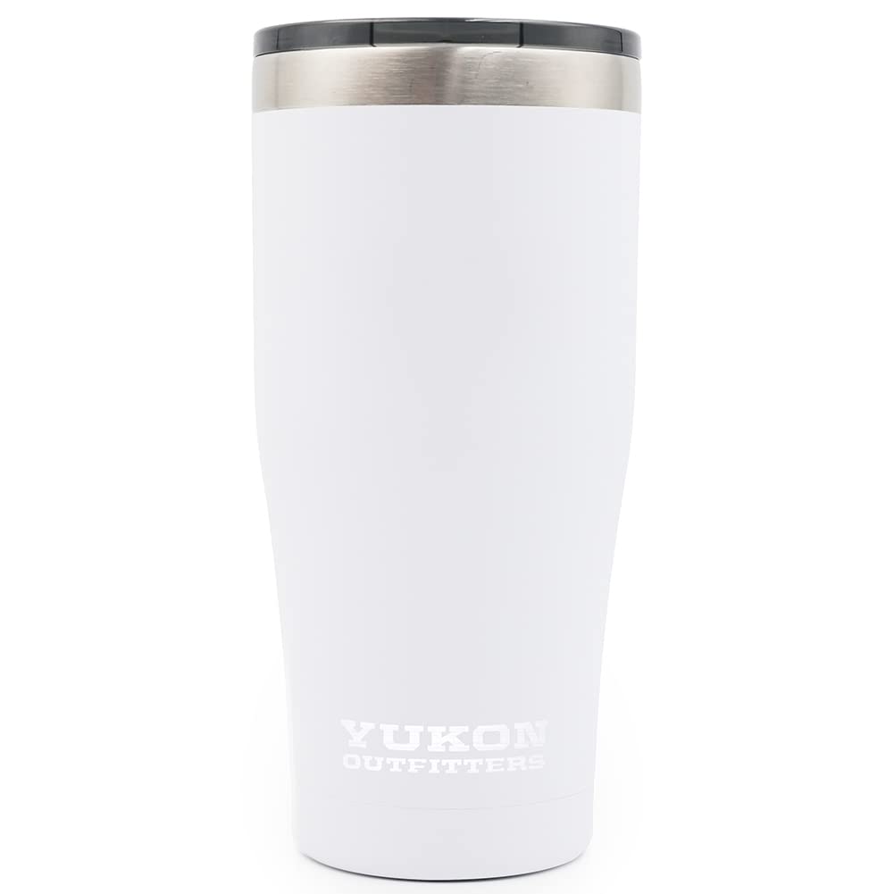 Yukon Outfitters. Vaso Freedom insulado al Vacio de acero inoxidable con tapa. 592ml. (20oz)