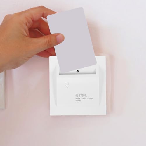 Panel de tarjeta llave para hotel sensor PC blanco Healeved control de electricidad 3