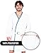 Vacation Christmas Movie Cousin Eddie White Robe with Belt Halloween Costume Cosplay (Includes Robe and belt Only)