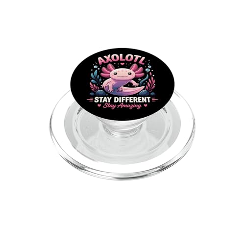 PopSockets para MagSafe de Axolotl ideal para ver vídeos de viaje y hacer selfies estables