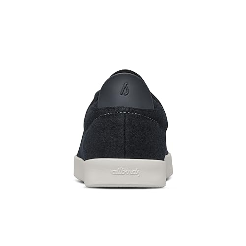 Allbirds Women's Wool Piper Casual Sneakers - True Black (White Sole) - 5 Medium