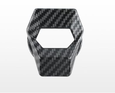 R-timer Engine Start Button Cover for Lexus LS (XF10-XF50 2025 2026), Ignition Switch Cap Car Decorative Protective Anti Scratch Flip Ring Zinc Alloy,B
