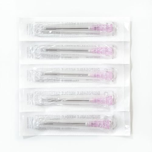 Careach 100pcs 18 g 1 inch Needle for Industrial Lab Accessories, Measurement and Refilling Inks