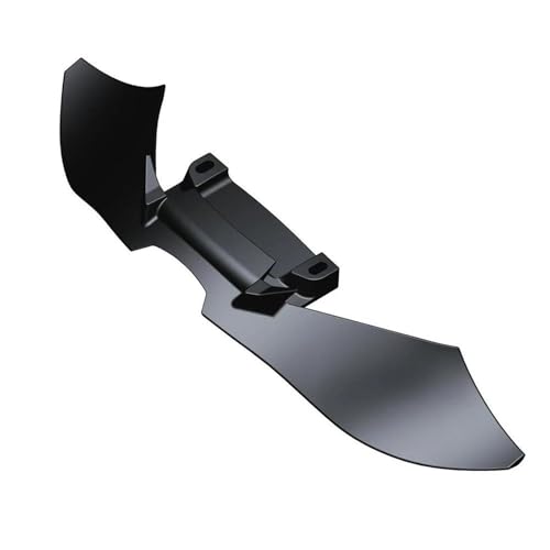 Becquet frontal pour Yamaha R7 2022-2025 winglet noir mat