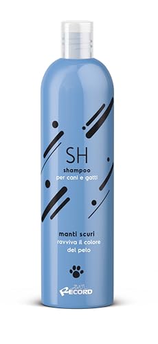 Record - Shampoo Per Cani E Gatti. Rivitalizza Il Colore E I Riflessi Naturali Aumentando La Lucentezza E La Facilità Di Pettinatura | Cappotti Scuri,