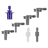 Mikikit Adapter Steckverbinderset 7 Stück 4,6–11Mm Universalanschluss für Oberarmmanschette Blutdruckmessgerät Zubehör für Haus und Klinikgeräte