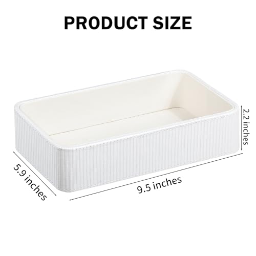 Cretkhp Small Valet Tray Key Bowl Nightstand Organizer Bedside CatchallTray by Cretkhp - Used condition - Image 7