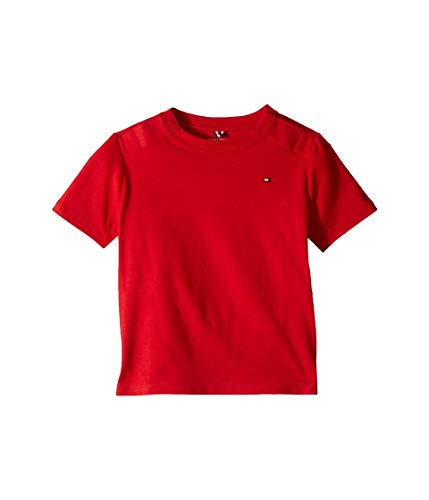 Tommy Hilfiger Boy's Adaptive T Shirt Magnetic Buttons at Shoulders