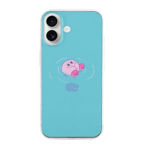 ���̃J�[�r�B iPhone 16�P�[�X �ϏՌ� IPhone16pro�p�P�[�X �X�}�z�P�[�X �J�[�o �o���p�[�P�[�X ���C�����X�[�d�Ή� �A�C�t�H��17 �A�C�t�H�� �g�уP�[�X TPU ���y�� Case �؍� ���킢�� ������� �l�C �L�����N�^�[ �O�b�Y